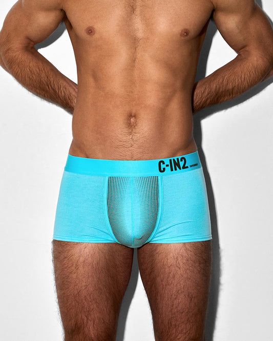 Super Bright Trunk Neon Blue - back view