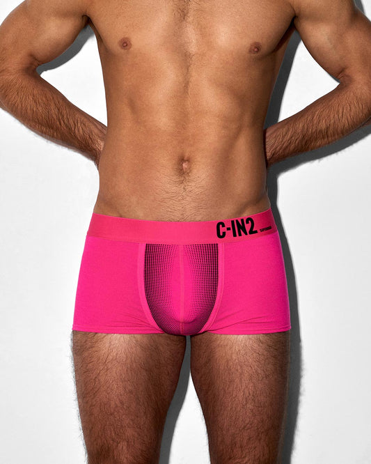 Super Bright Trunk Neon Pink - back view