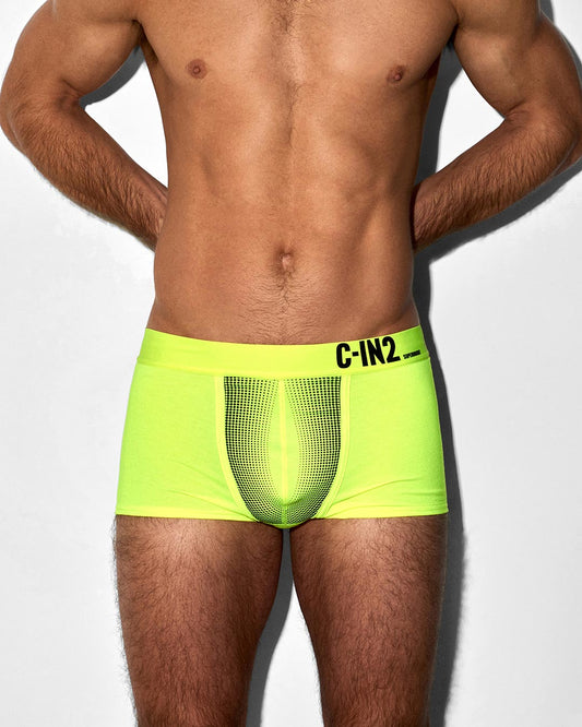 Super Bright Trunk Neon Yellow - back view