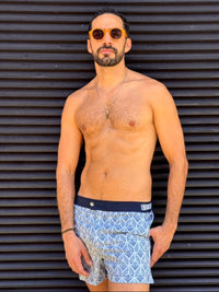 The Restless Swim Shorts - Aegean Mosaic