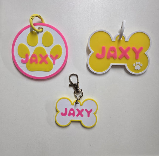 🐾 High Tech: 3D Printed Pup Bone Name Tags (Includes NFC Chip) | MEN | Pupifer's Kink Wonderland | OUTFAIR | OUTFAIR
