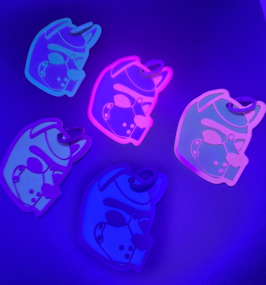 🐾 Pup Hood Bag Tag / Keychain – Pup Identity Color Match Identifier | MEN | Pupifer's Kink Wonderland | OUTFAIR | OUTFAIR