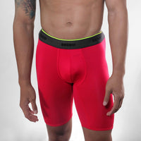 Micro Modal Boxer Brief- FIRE RED - view 1