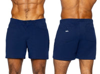 BIKE Athletic Men's activewear BAM207 Coaches Short 5 inch Inseam Color Color Navy - view 1