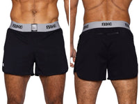 Peek-a-boo Jock Black Shorts - view 1
