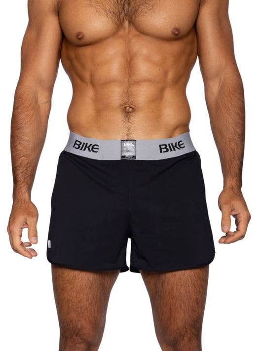 BIKE Athletic Men's activewear BAM225 Peek-a-boo Jock Short Color Black