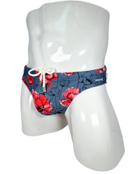 Midnight Blossom Swimsuit - front view