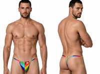Mini Rainbow Print G-String - view 1