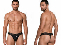 Sensual Black Lace Thong - view 1