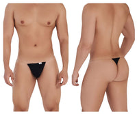 Invisible Micro Black Thong - view 1