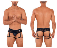 Garther Black Lace Jockstrap - view 1