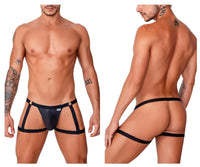 Garter Black Jockstrap - view 1