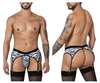 Zebra Print Polyester Thong - view 1