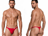 Sleek Low Rise Red Thong - view 1