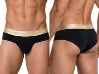 Sleek Contour Black-Gold Brief - view 1