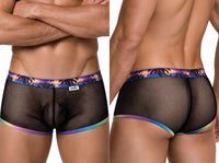 Breathable Tropical Black Mesh Trunk - view 1
