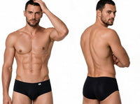 Sleek Low Rise Black Trunk - view 1