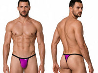 Sleek Minimalist Magenta Thong - view 1