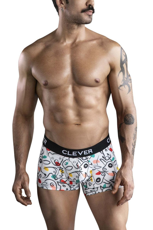Clever Moda Grange Trunks - White