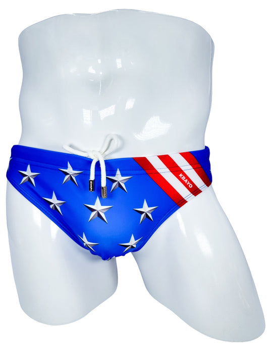 Patriot Glam Swimsuit | MEN SWIMWEAR | KBAYO | OUTFAIR | OUTFAIR
