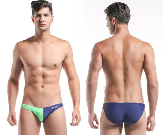 Desmiit Double Color Low Cut Swim Brief
