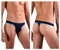 Borderline Navy Thong - view 1