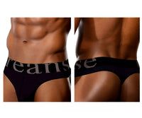 Wide-band Black Thong - view 1
