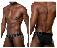 Micromodal Black Ribbed Bikini - view 1