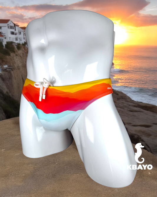 SUNSET IN COSTA BRAVA SWIMSUIT