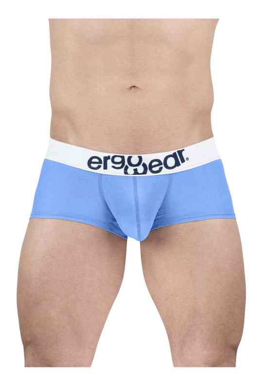ErgoWear MAX COTTON Trunks - Light Blue