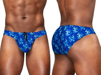 Feel SW Royal Blue-Palms Swim Bikini - view 1