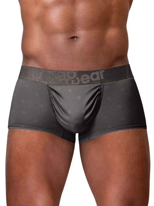 ErgoWear EW1843 Men's Underwear FEEL SE Sleek Breathable Trunks Color Dark Gray - view 2