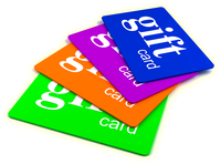 Gift Card - front view