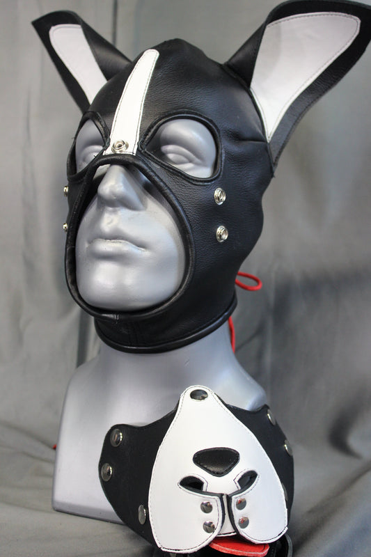 Boston Terrier Whole Head Pup Hood - view 2
