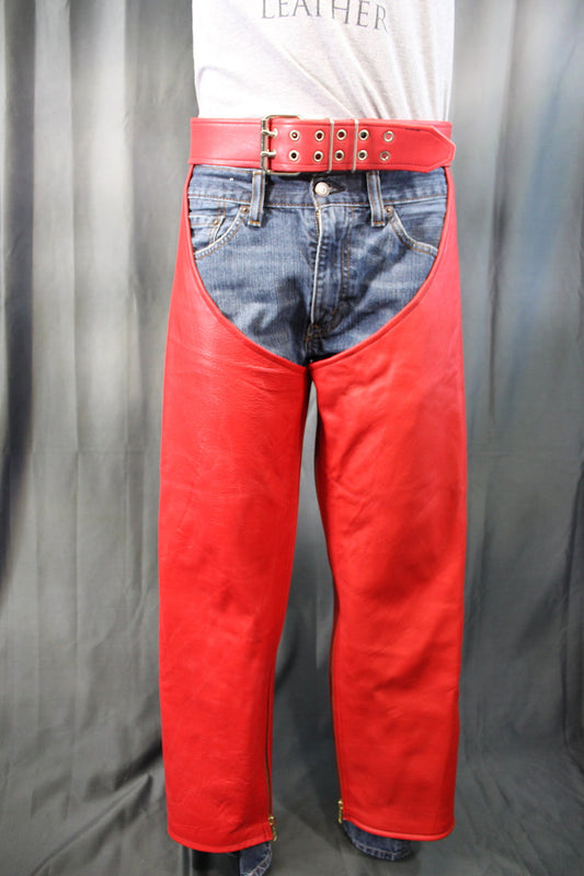 Colored Leather Chaps - view 2
