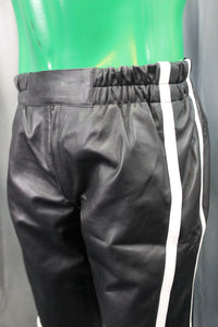Basketball Shorts in Black and White - front view