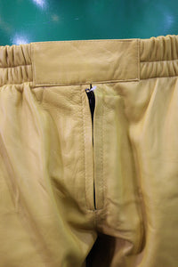 Basketball Shorts in Mustard Yellow and Black - front view