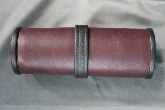 Leather Roll-Up Cigar Holder - view 2