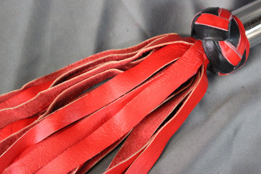 Polished Metal Handle Floggers - view 2