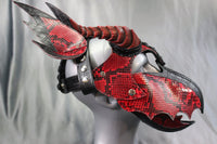 The Mythical FIRE DRAGON - front view