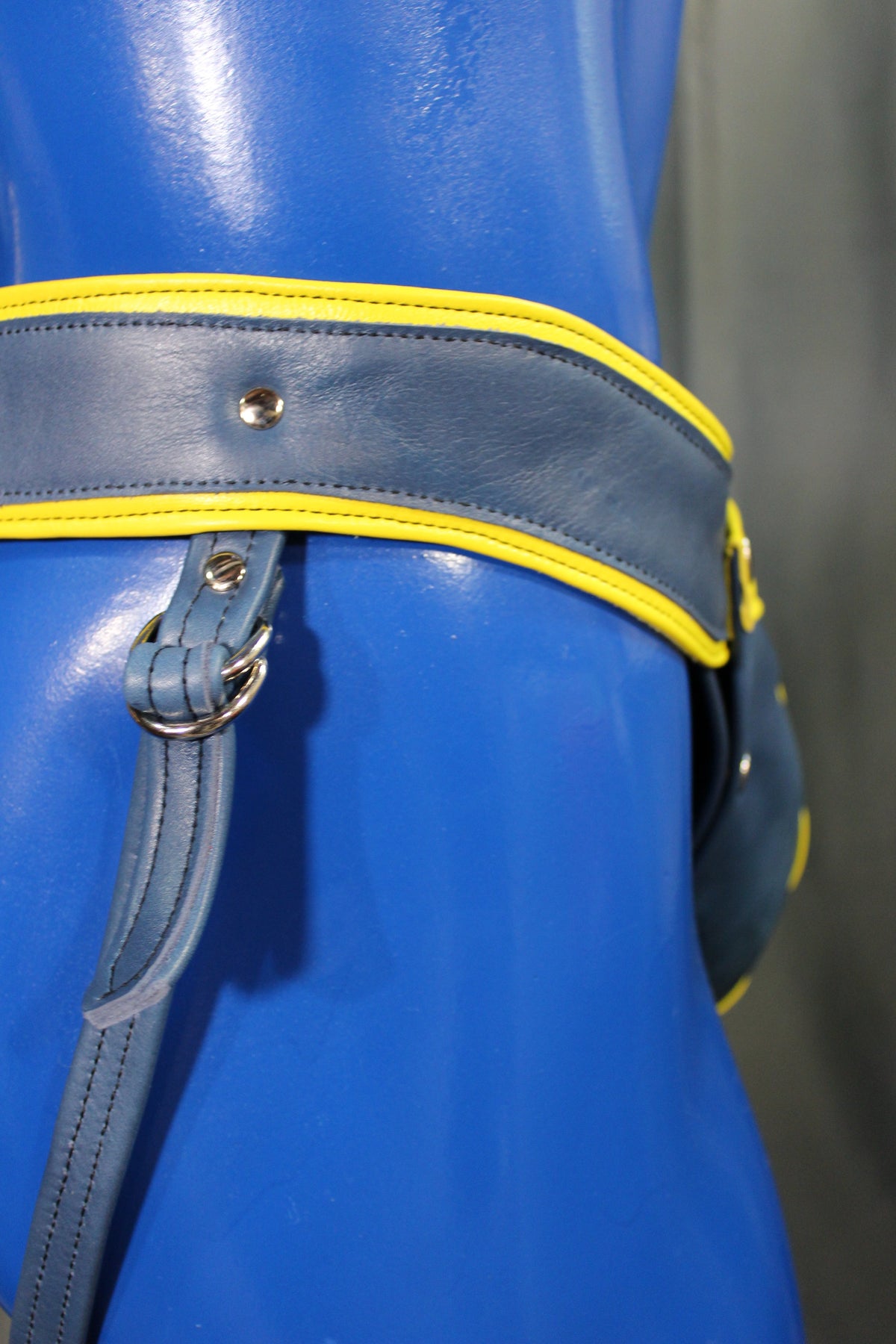 Jockstrap with Interchangeable Codpiece (Full Colored Leather) - view 4