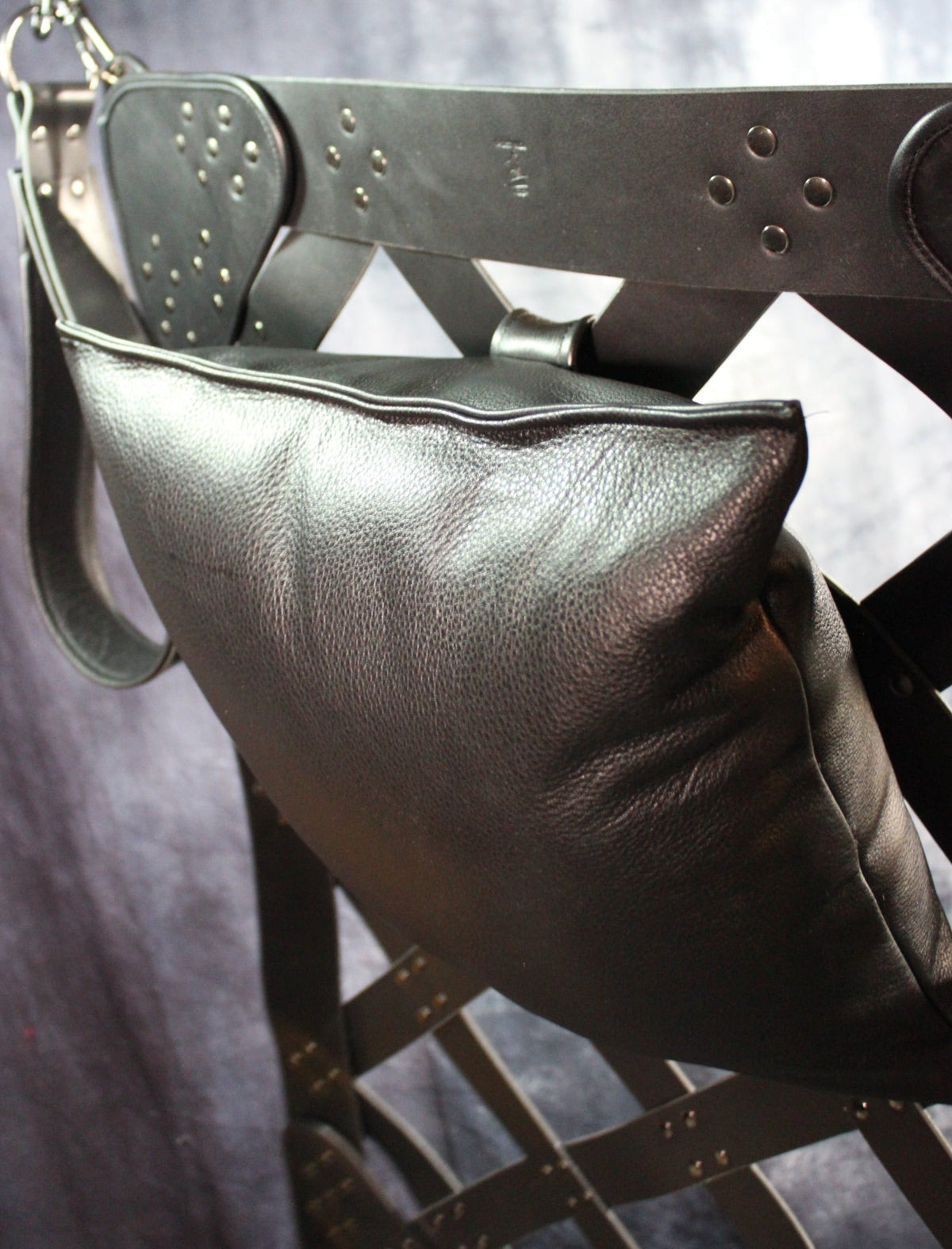 Leather Sling Pillow - view 7