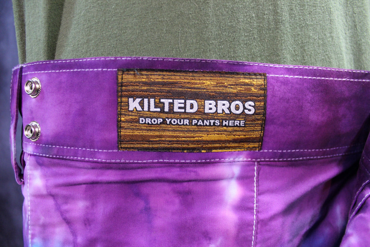 PRIDE Tie-Dye Kilt by Kilted Bros - view 7