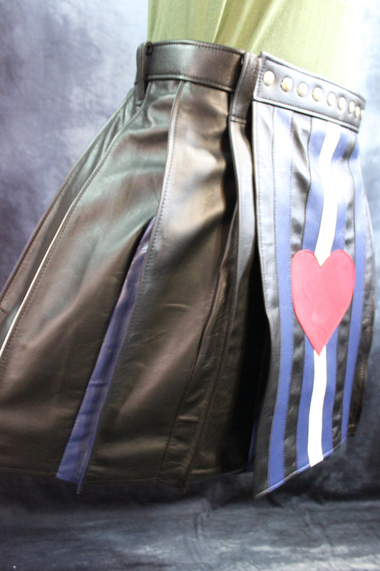 Leather Pride Handmade Leather Kilt - view 2