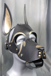 Anubis Pup Hood - front view