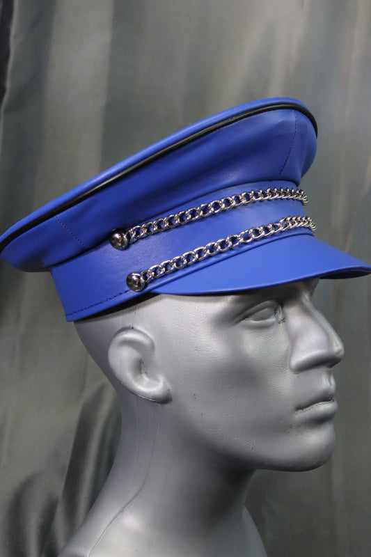 OnF Muir Cap in Blue with Black Trim - view 2