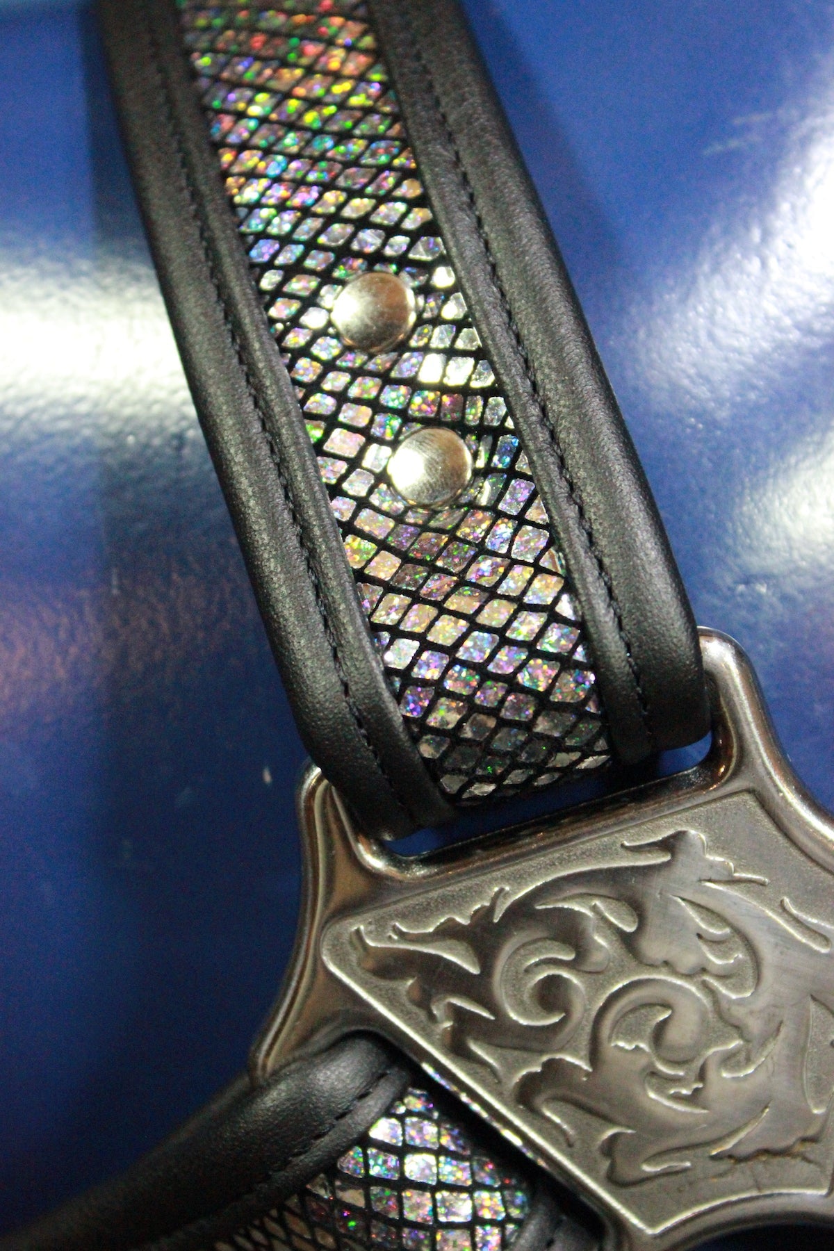 Holographic Tribal Bulldog Harness - view 12
