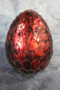 Fire Dragon Egg - front view
