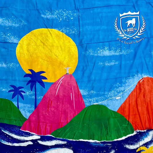 Pão de açúcar Canga de Praia- Brazilian Beach Towel (Sarong / Pareo)