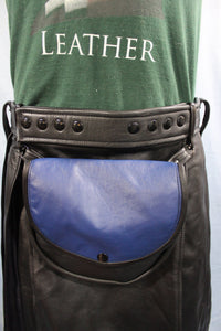 Classic Leather Sporran - front view